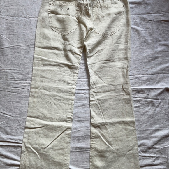 Original Replay 100 % linen pants sz 28/34 - Picture 5 of 6
